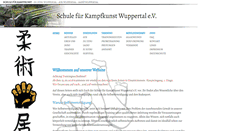 Desktop Screenshot of kampfkunstschule-wuppertal.de